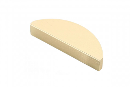 Maner mobila HALF MOON 64 mm, auriu periat [0]