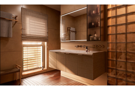 Maner mobila HEXA, Al, bronz inchis [1]