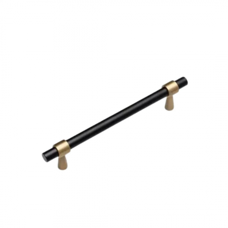 Дръжки за мебели - Maner mobila HK0070 128 mm, negru + alama