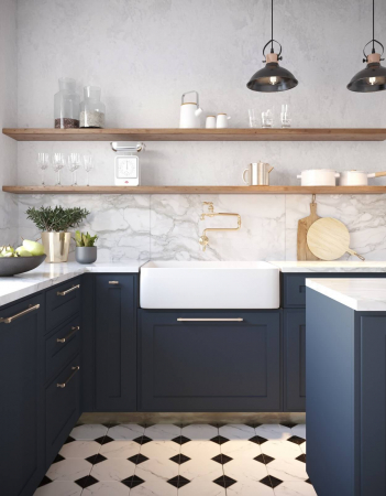 Maner mobila IMPERIAL brushed gold [5]