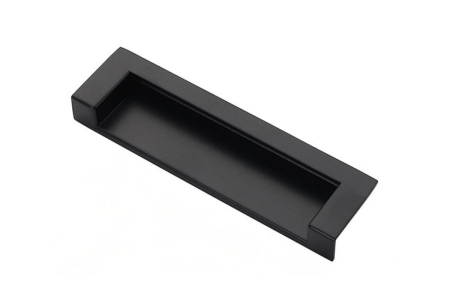Maner mobila incastrat CADIZ 128 mm, negru mat [1]