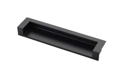 АКСЕСОАРИ за МЕБЕЛИ - Maner mobila incastrat CADIZ 128 mm, negru mat