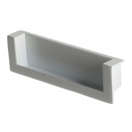 АКСЕСОАРИ за МЕБЕЛИ - Maner mobila incastrat XZ02 96 mm, alb mat