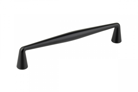 KIEGÉSZÍTŐK BÚTOROKHOZ - Maner mobila LINEA 128 mm, negru mat