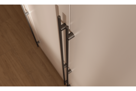 Maner mobila LINEA, negru mat [6]