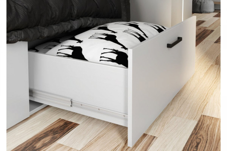 Maner mobila MODENA 128 mm, negru mat [3]