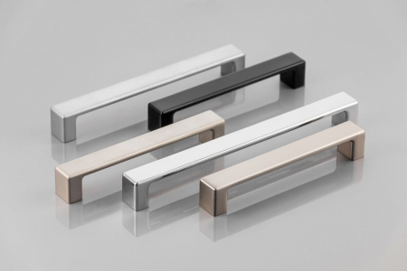 Maner mobila MODENA 128 mm, negru mat [2]