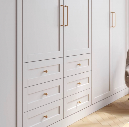 Fogantyú NORD 128 mm, csiszolt arany [1]