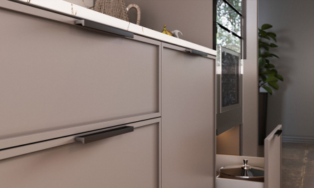 Maner mobila PILLAR 1200 mm, negru mat [3]