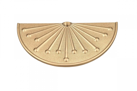 Maner mobila RISE 64 mm, brushed gold [2]