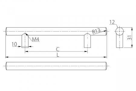 Maner mobila RS aluminiu [2]