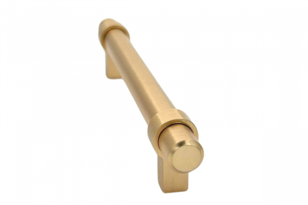 Maner mobila TRIEST 128 mm, brushed gold [3]