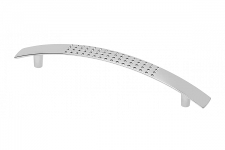 Uchwyty - Maner mobila UZ-14 128 mm, cromat