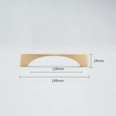 Maner mobila ZA006 96 mm, auriu [8]