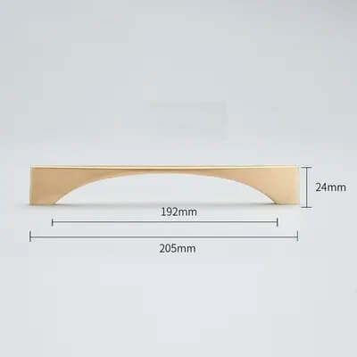 Maner mobila ZA006 96 mm, auriu [9]