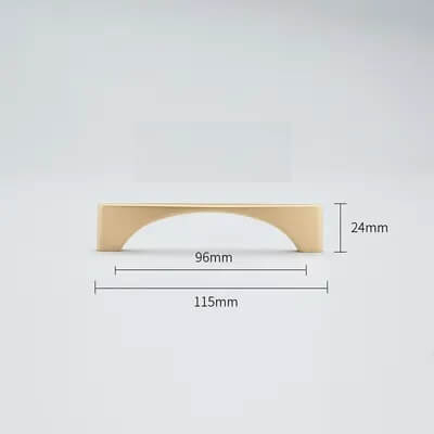 Maner mobila ZA006 96 mm, auriu [8]