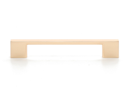 Maner mobila ZAMAK 128 mm, brushed gold [3]