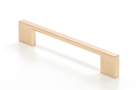 Maner mobila ZAMAK 128 mm, brushed gold [1]