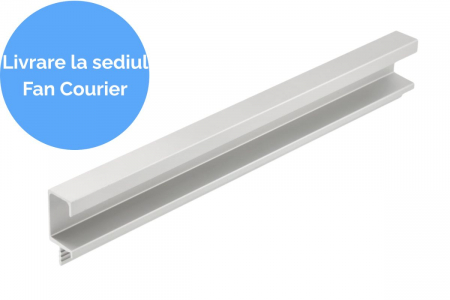 АКСЕСОАРИ за МЕБЕЛИ - Maner profil C 3.5 m, aluminiu