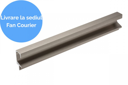 AKCESORIA MEBLOWE - Maner profil C 3.5 m, inox
