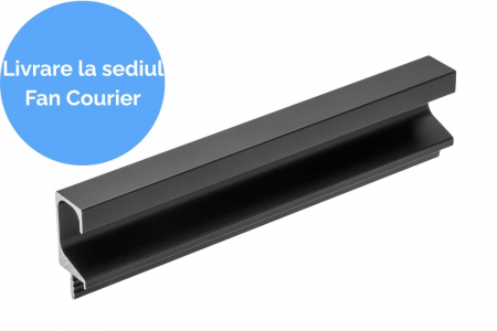 Maner profil C 3.5 m, negru mat [0]