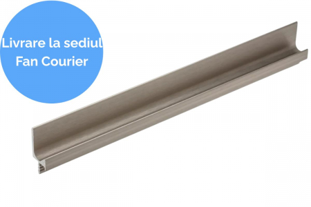 AKCESORIA MEBLOWE - Maner profil J 3.5 m, inox