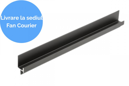 Дръжки тип профил - Maner profil L 3.5 m, negru
