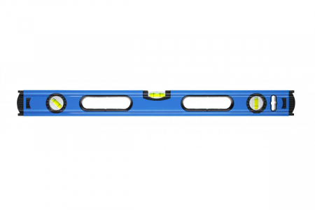 Nivela cu bule, 3 indicatori, aluminiu, albastra [0]