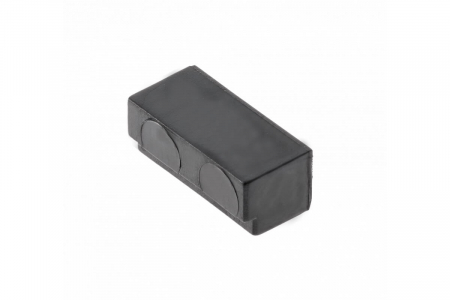 ОБКОВ за МЕБЕЛИ - Pana PVC profil orizontal usa sticla, negru