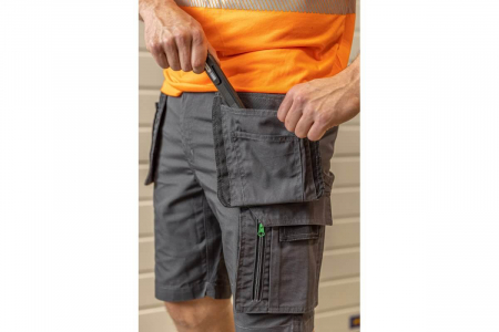 Pantalon scurt LEMBERG, gri inchis, S [3]