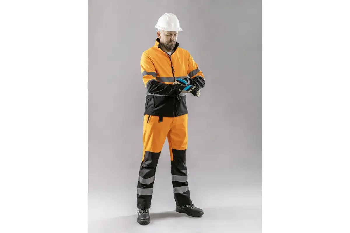 Pantaloni softshell TRAUN, orange [5]