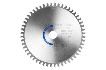 Körfűrészlapok - Panza de fierastrau HW 168x1,8x20 F/FA 52 ALUMINIUM/PLASTICS