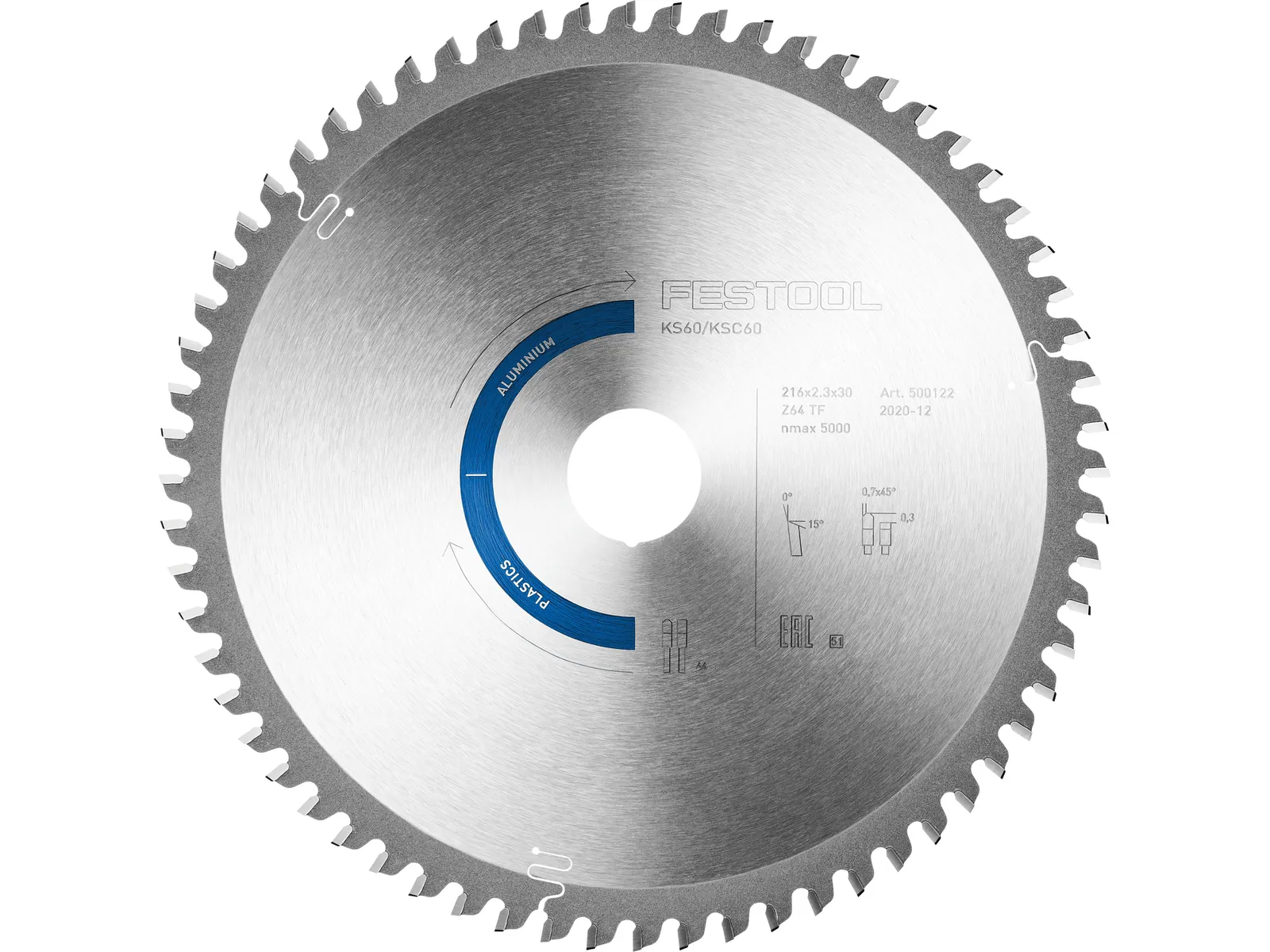 Panza de fierastrau HW 216x2,3x30 TF64 Aluminiu/ Plastic [1]