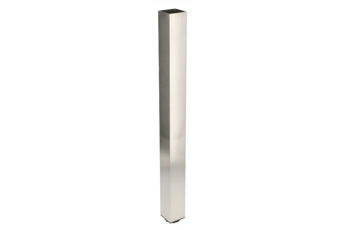KIEGÉSZÍTŐK BÚTOROKHOZ - Picior masa NM-60R H710 mm, 60x60 mm, inox