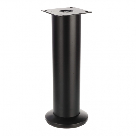Nóżki & Rolki meblowe - Picior mobila ajustabil GS36 H 200 mm, metalic, negru mat