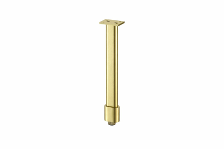 Picioare & rotile mobila - Picior mobila G0111 300 mm, gold