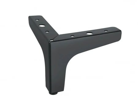 ОБКОВ за МЕБЕЛИ - Picior mobila GS32 H130 mm, negru mat