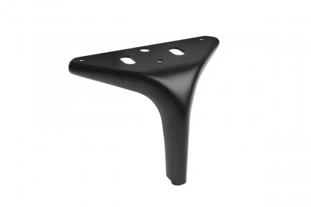 ОБКОВ за МЕБЕЛИ - Picior mobila STABILIS H120 mm, negru mat