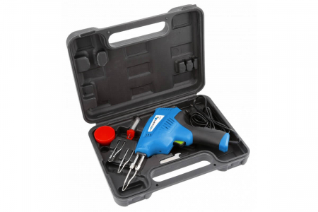 Asztalosszerszámok - Pistol de lipit 200W, 3 trepte, accesorii incluse
