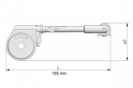 Piston coborare VIM P1 165 mm [1]