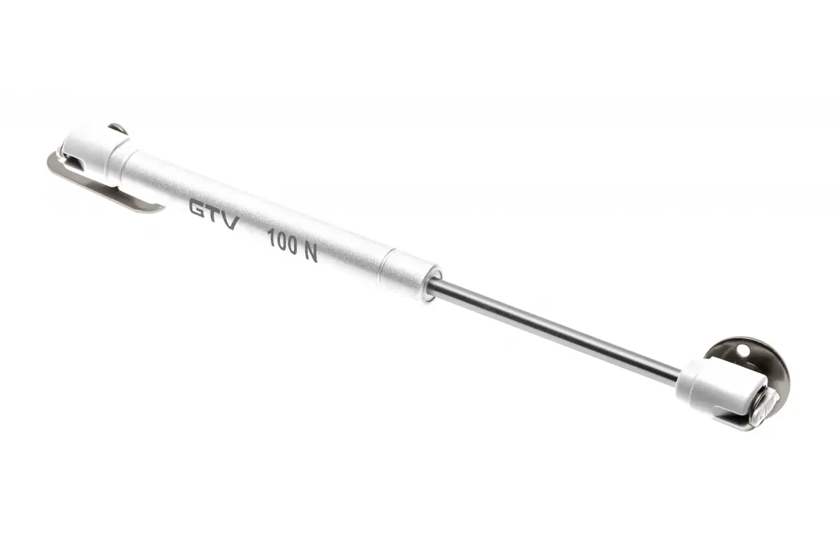 ОБКОВ за МЕБЕЛИ - Piston (telescop) gaz ridicare usi mobilier, 100N, alb