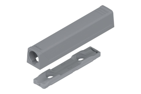 Pistoane mobila - Placuta montaj TIP-ON Blum lung, gri