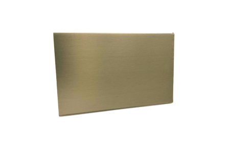 Plinta dreapta PVC H120 mm, 4 m, auriu (sampanie) [1]