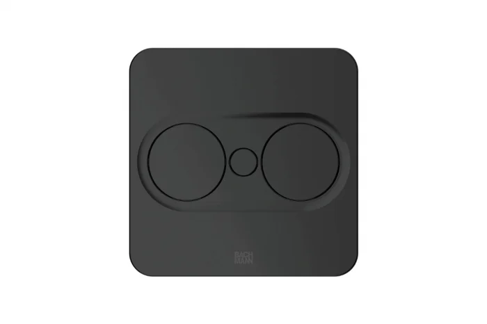Priza incorporabila in blat patrata TWIST 2, Schuko, USB A, USB C, cablu 2 m inclus, negru mat [1]