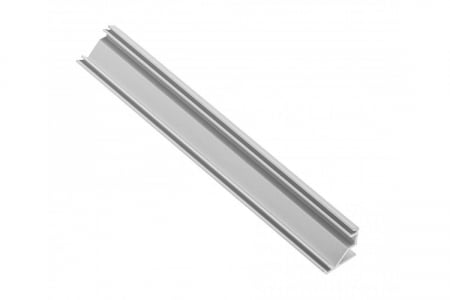 Профил на LED лента - Profil aluminiu aplicat banda led GLAX pentru colt, 3 ml, gri