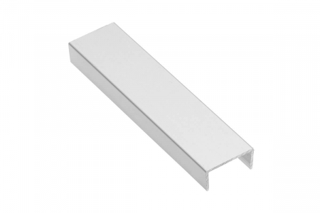 ОБКОВ за МЕБЕЛИ - Profil aluminiu C 18 mm, 3 ml, gri