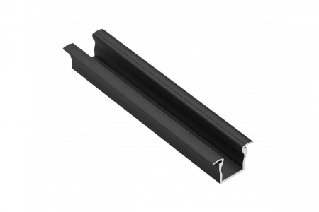 Profil incastrat MINI, 2 m, negru