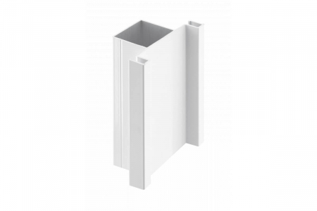 Дръжки тип профил - Profil aluminiu VELLO TD, sistem fara manere, 3 ml, alb mat