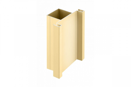 Profil aluminiu VELLO TD, sistem fara manere, 3 ml, gold