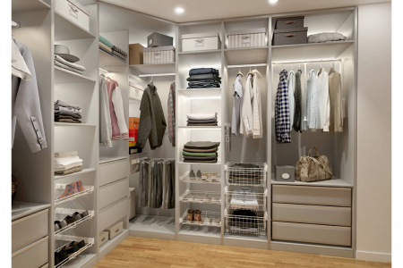 Profil aplicat banda led GLAX pentru colt, 2 ml, champagne [2]